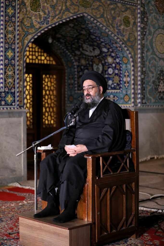 برگزاری و سخنرانی مراسم عزاداری به مناسبت دهه اول محرم