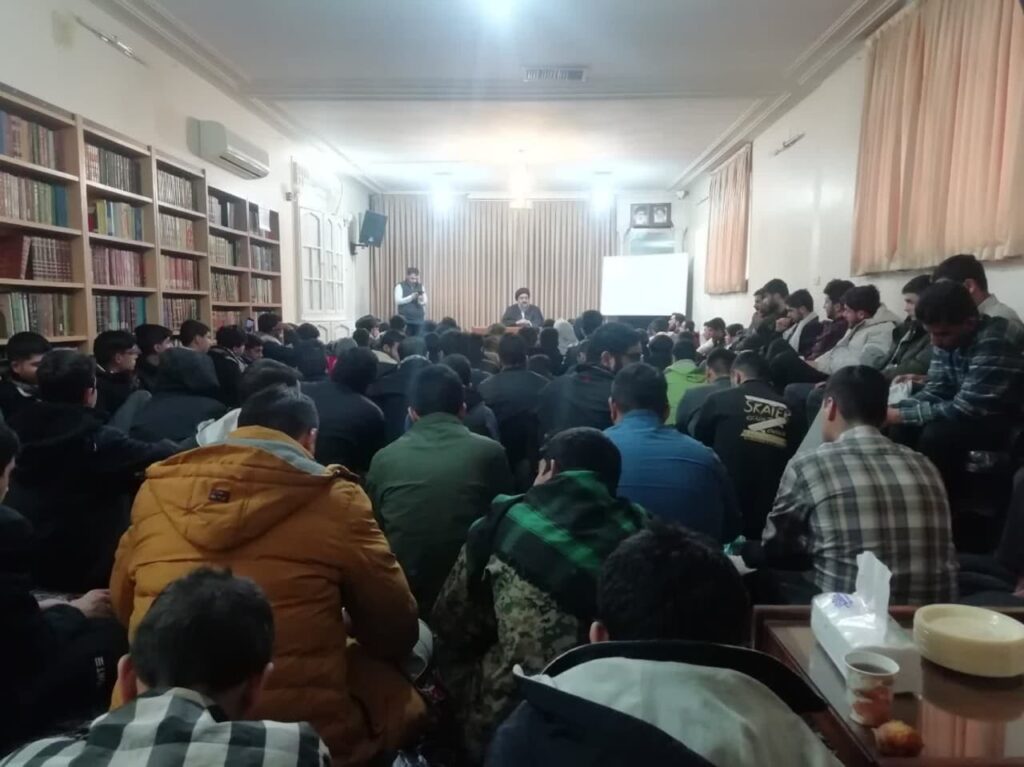 دیدار طلاب استان گلستان با آیت الله سید مجتبی نورمفیدی