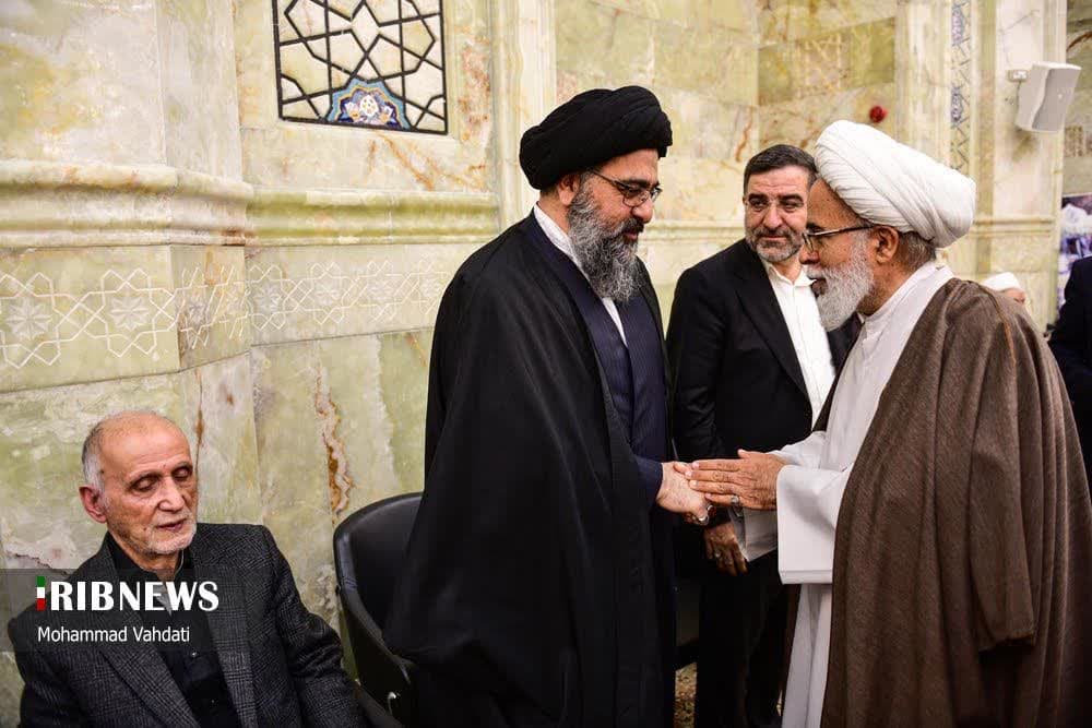 مراسم یادبود همسر شهید مطهری