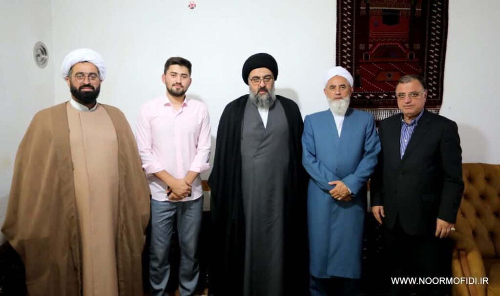 14. دیدار آیت الله سیدمجتبی نورمفیدی با علما و نخبگان و اقشار مختلف اهل سنت شهرستان گمیشان و آق قلا (بمناسبت عید قربان)