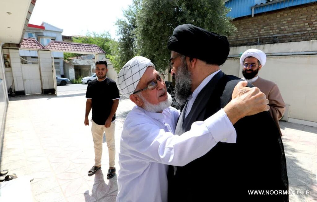 14. دیدار آیت الله سیدمجتبی نورمفیدی با علما و نخبگان و اقشار مختلف اهل سنت شهرستان گمیشان و آق قلا (بمناسبت عید قربان)