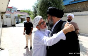 14. دیدار آیت الله سیدمجتبی نورمفیدی با علما و نخبگان و اقشار مختلف اهل سنت شهرستان گمیشان و آق قلا (بمناسبت عید قربان)