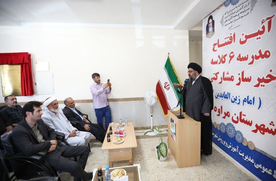 افتتاح مسجد امام زین العابدین در مراوه تپه