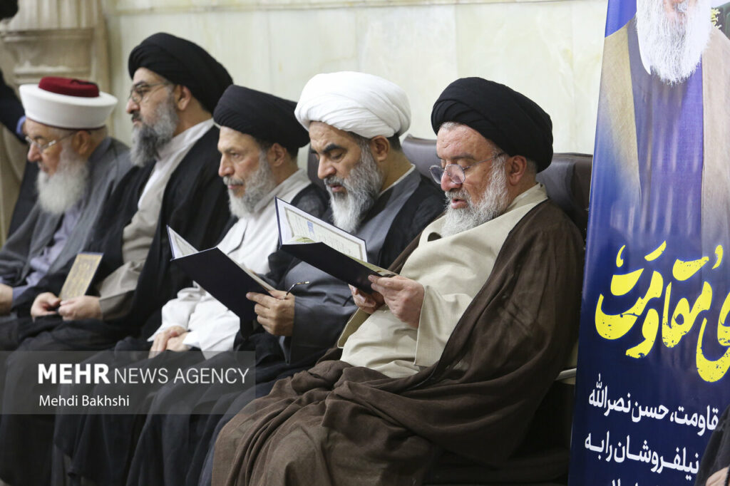 مراسم بزرگداشت شهید سید حسن نصرالله
