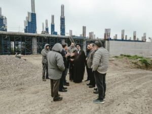 بازدید آیت الله سید مجتبی نورمفیدی از بیمارستان