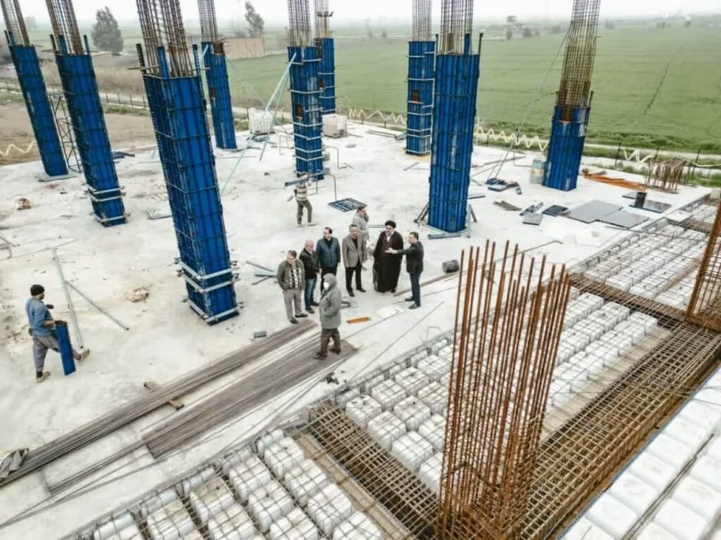 بازدید آیت الله سید مجتبی نورمفیدی از بیمارستان