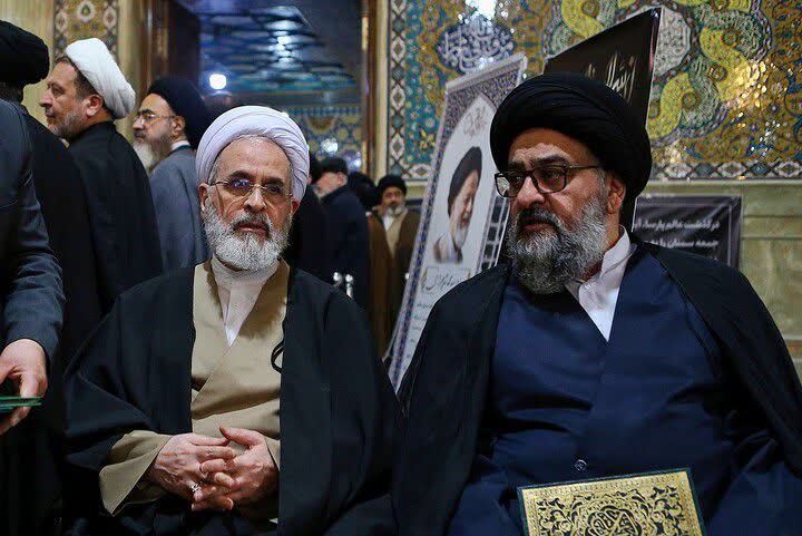 مراسم مرحوم آیت الله شب چراغی