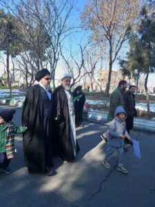 شرکت در راهپیمایی 22 بهمن