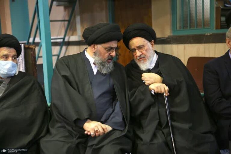سالگرد درگذشت آیت‌الله موسوی بجنوردی در حسینیه جماران