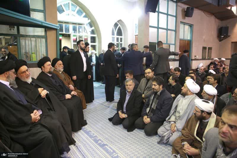 سالگرد درگذشت آیت‌الله موسوی بجنوردی در حسینیه جماران