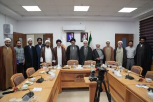 دیدار ریاست و مسئولان بنیاد بین المللی امامت با آیت‌الله نورمفیدی