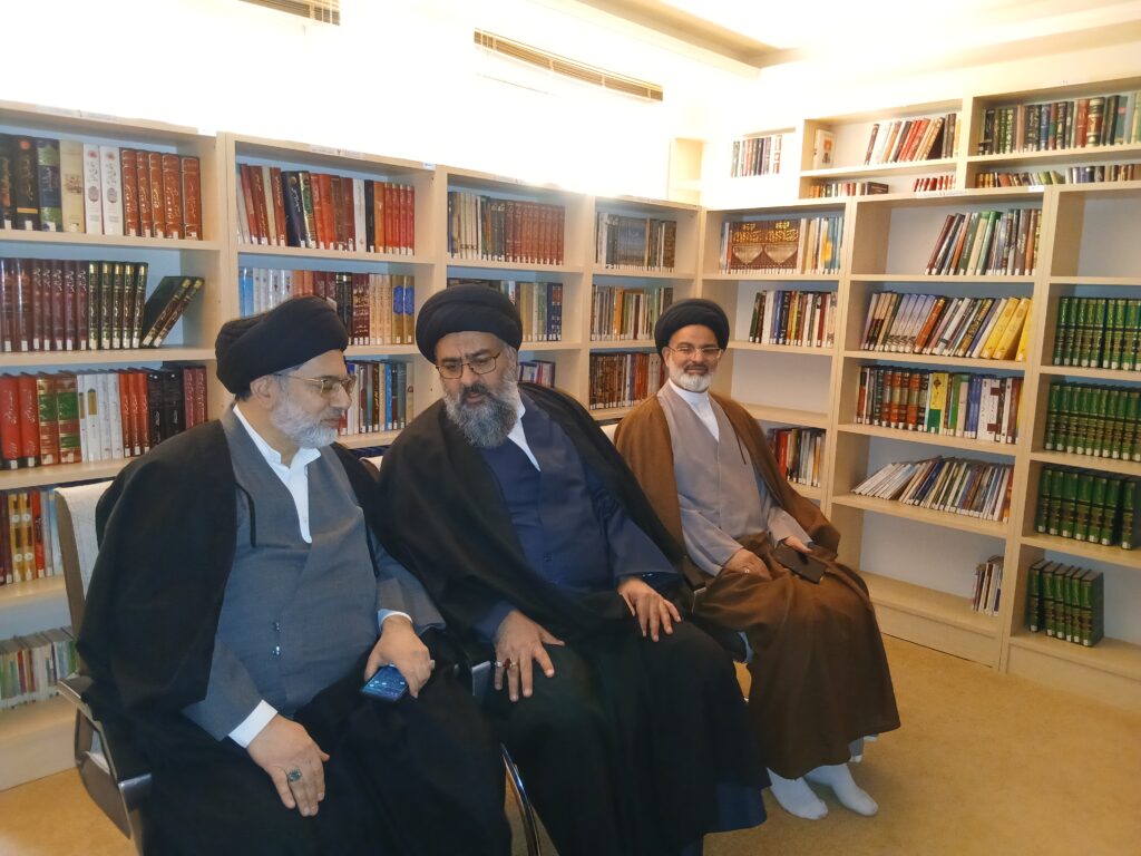  بازدید از عتبه حسینیه المقدسه موسسه الوارثه الانبیاء