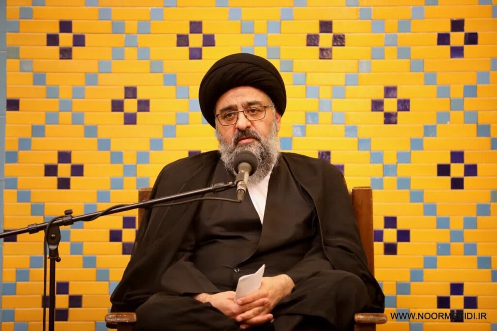 سخنرانی مراسم دهه محرم در مسجد گلشن گرگان