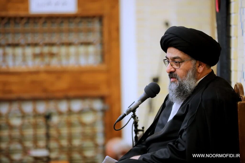 سخنرانی مراسم دهه محرم در مسجد گلشن گرگان