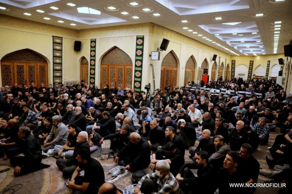 سخنرانی مراسم دهه محرم در مسجد گلشن گرگان