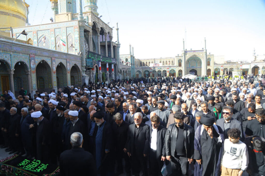 برگزاری مراسم تشییع وختم آیت الله سید حسین موسوی تبریزی(رحمةالله علیه)