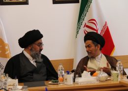 دیدار حجت‌الاسلام والمسلمین سید مهدی علیزاده موسوی با آیت الله سید مجتبی نورمفیدی