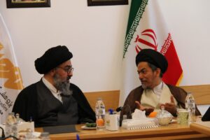 دیدار حجت‌الاسلام والمسلمین سید مهدی علیزاده موسوی با آیت الله سید مجتبی نورمفیدی