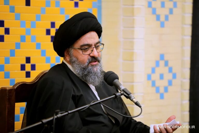 سخنرانی مراسم دهه محرم در مسجد گلشن گرگان