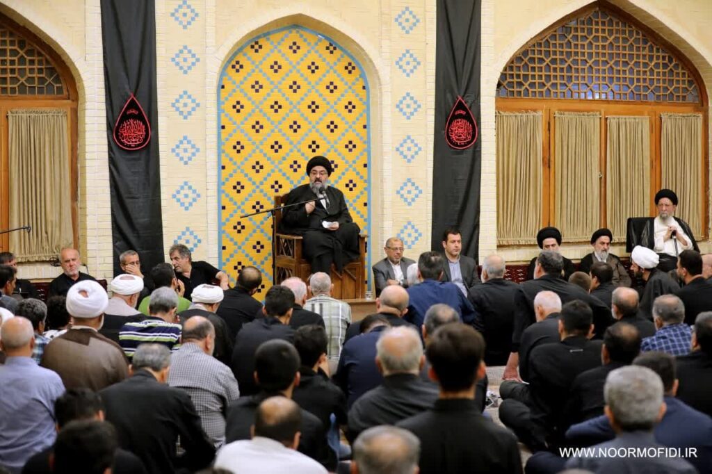 سخنرانی مراسم دهه محرم در مسجد گلشن گرگان