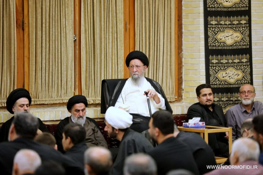 سخنرانی مراسم دهه محرم در مسجد گلشن گرگان