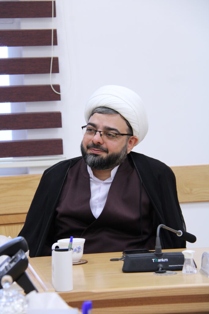 دیدار مدیر کل نوسازی مدارس استان مرکزی با آیت الله سید مجتبی نورمفیدی