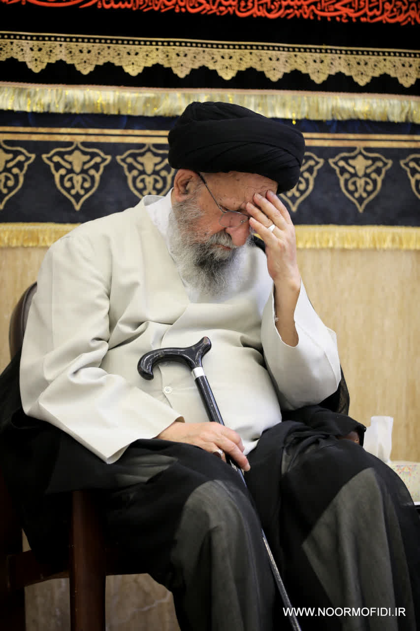 مراسم عزاداری دهه آخر صفر از سوی حضرت آیت الله نورمفیدی