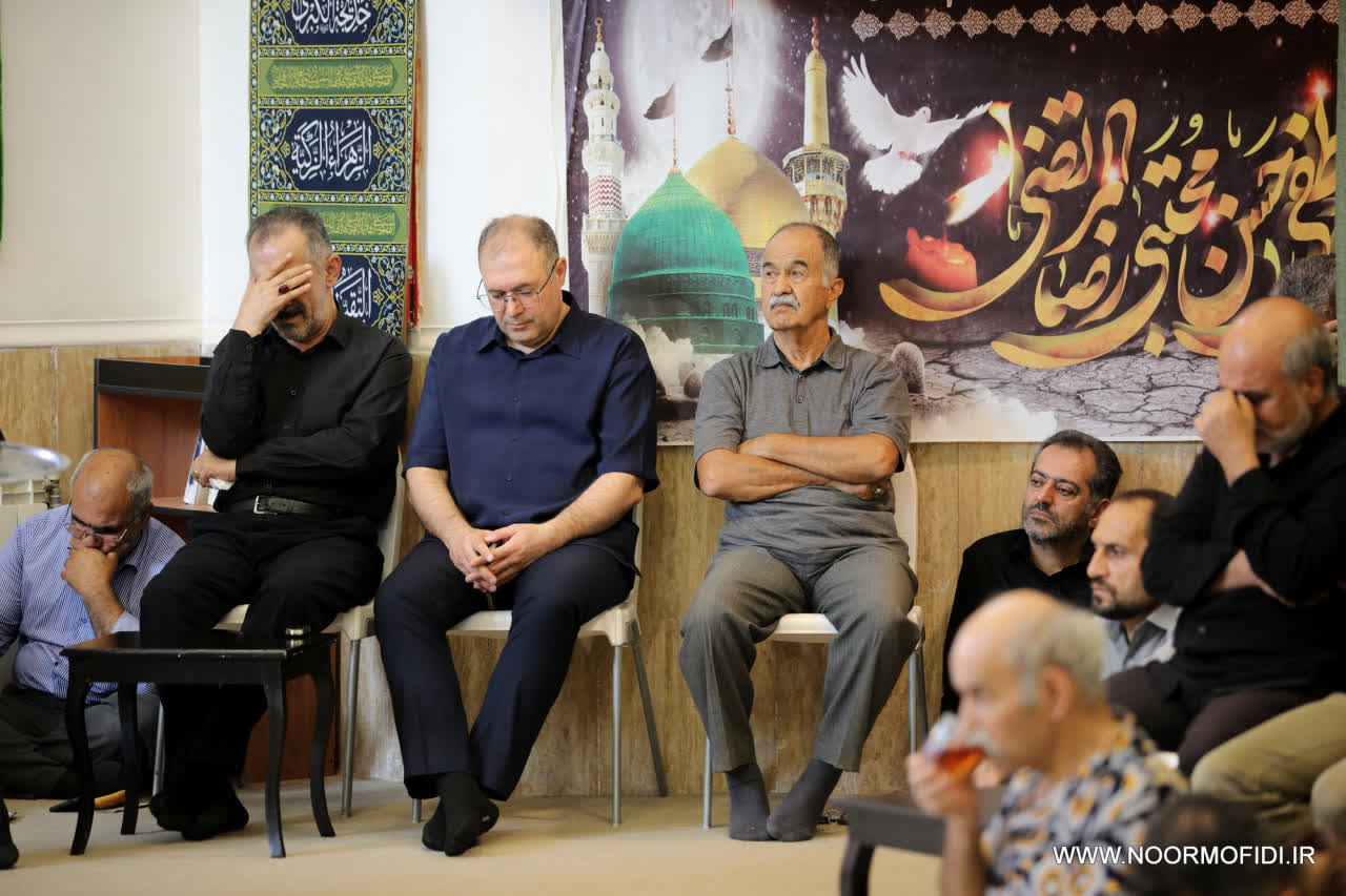 مراسم عزاداری دهه آخر صفر از سوی حضرت آیت الله نورمفیدی