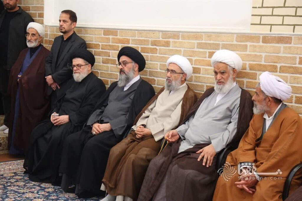 حضور در بیت آیت الله العظمی شبیری زنجانی